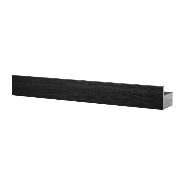 EKTA Living-Magnet Shelf 40 cm-Black-EK-MS185